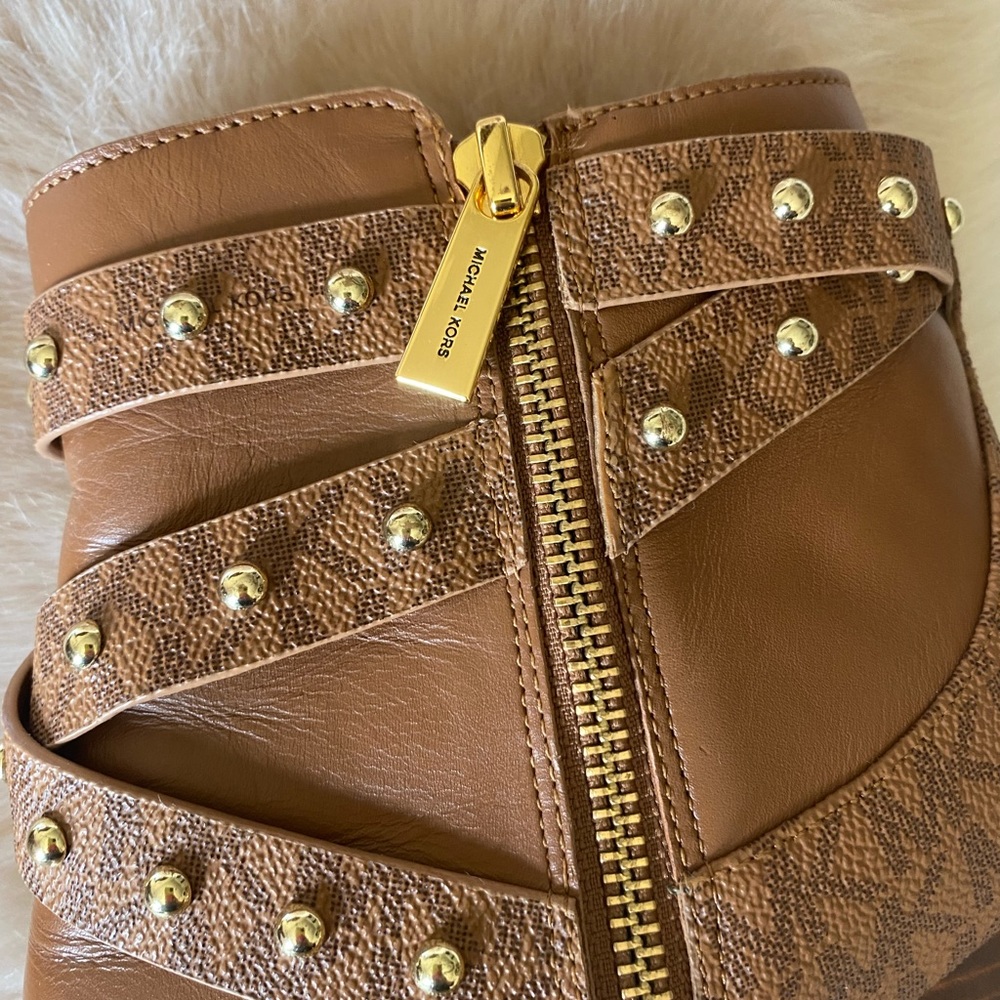 Ankle Boots Michael Kors Preston Leather Ankle Boots